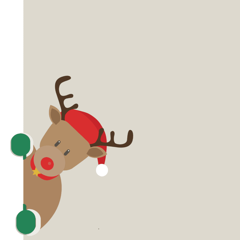 Christmas & Holidays label template