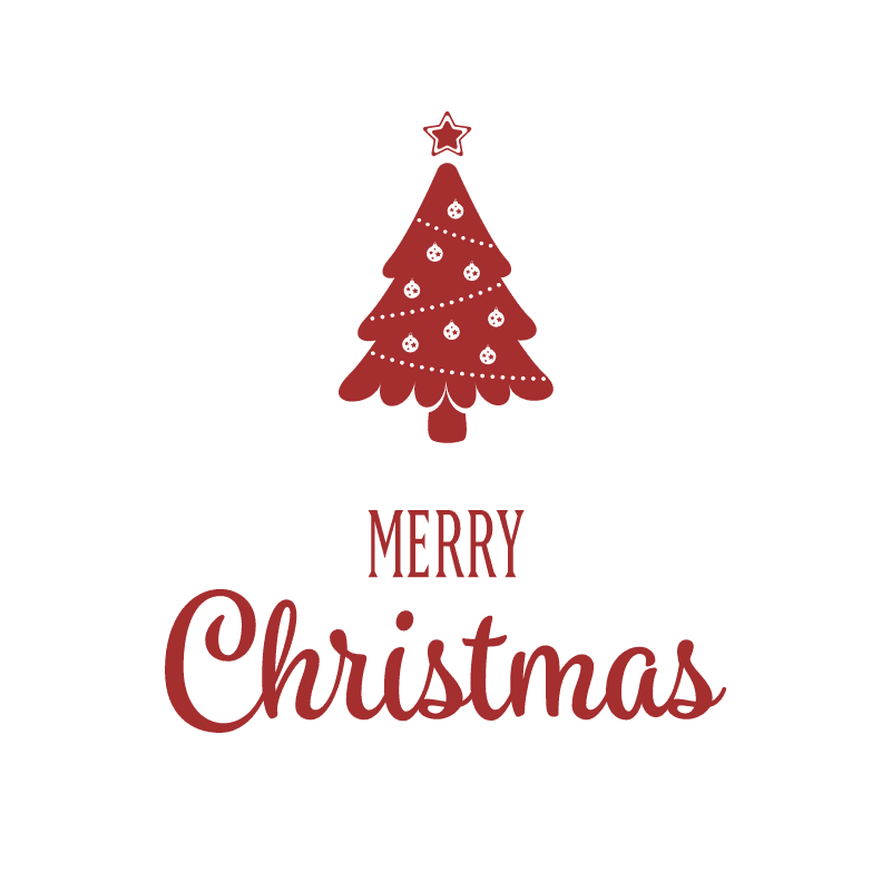 Christmas & Holidays label template