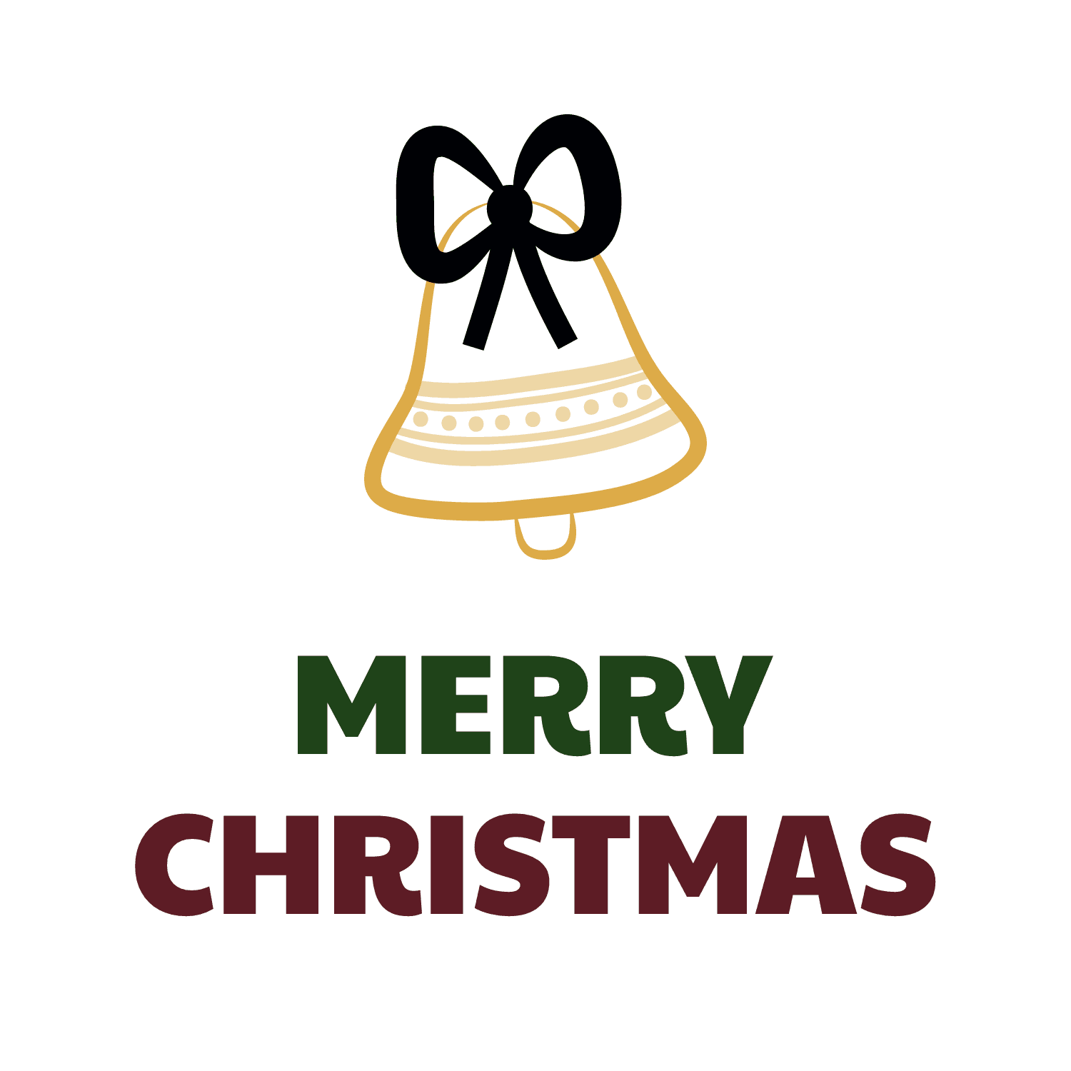Christmas & Holidays label template