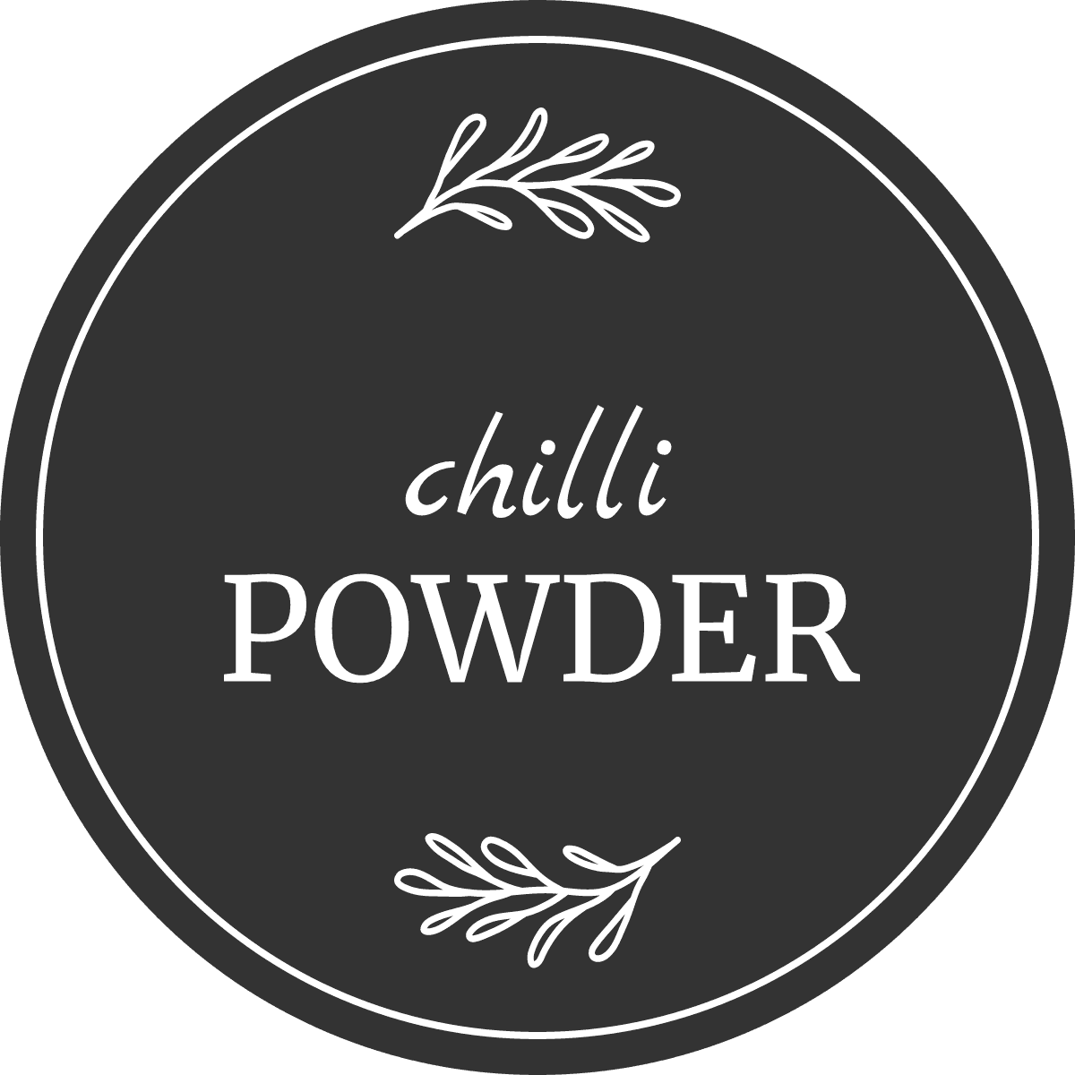 Pantry & Jars label template